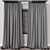 Elegant 3D Curtain Model 3D model small image 4