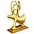 Dynamic Abstract Dancer Sculpture 3D model small image 4