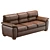 Modern Upholstered Sofa Set 3D model small image 5