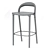 Lugano Bar Stool in Natural Oak 3D model small image 2