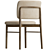 Modern Alice Dining Chair: San Giacomo 3D model small image 2