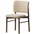 Modern Alice Dining Chair: San Giacomo 3D model small image 3