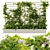 Rustic Outdoor Plant Set 08 3D model small image 1