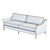 Modern Fabric Keely Sofa 3D Model 3D model small image 7