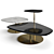 Versace Iconic Coffee Tables Bundle 3D model small image 2