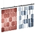 Acoustic Hanging Divider Panels 3D model small image 2