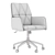 Shannon Office Chair Yellow 3D model small image 2