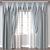 Modern Curtain Render Models Set 3D model small image 1