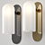 Elegant Odyssey MD Brass Sconce 3D model small image 1