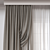 Modern Curtain 3D Model Render 3D model small image 3