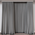 Designer Curtain Model 3D Render 3D model small image 4