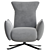 Sleek Calligaris Polse Lounge Chair 3D model small image 2