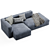 Contemporary Mags Soft Corner Sofa 3D model small image 4