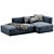 Contemporary Mags Soft Corner Sofa 3D model small image 5