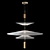 Modern Yoda Pendant Lights Set 3D model small image 2