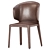 Sleek Cobain Dining Chair Elegance 3D model small image 3