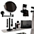 Wasserkraft Bathroom Accessories Set 3D model small image 1