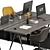 Office Essentials Set - Ergonomic Furniture 3D model small image 3