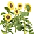  3D Sunflowers Model Collection 3D model small image 4