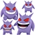 Animated Gengar 3D Model 3D model small image 1