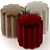Elegant Adriana Pouf 3D Model 3D model small image 2