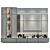 Modern TV Shelf Organizing Solution 3D model small image 2