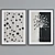 Modern Abstract Picture Frame Set 3D model small image 4