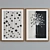 Modern Abstract Picture Frame Set 3D model small image 5