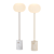Nordic Style Marble Floor Lamp 3D model small image 2