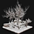 Winter Pomegranate Tree Set 3D model small image 6