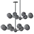 Modern Industrial Pendant Lighting Fixture 3D model small image 2