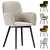 Elegant Fitz Accent Chair Velvet 3D model small image 1