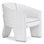 Modern Fae Armchair 2014 Edition 3D model small image 5