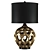 Elegant Regina Ceramic Table Lamp 3D model small image 1