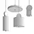 Minimalist Cale Pendant Lamp 3D model small image 3
