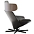 Modern Almora B&B Armchair Design 3D model small image 4