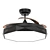 Sleek Remote Control Ceiling Fan 3D model small image 1