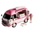 Pink Ice Cream Van Model 3D model small image 1