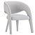 Modern Handcrafted Laurence Chair 1stdibs 3D model small image 5