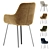  Kelmi Beige Woodville Chair 3D model small image 5