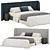 Modern Highwall Lori Bed 3D model small image 1