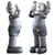  KAWS Holiday Sculpture Model for 3D Max 3D model small image 4