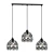 Modern Crystal LED Dining Chandelier 3D model small image 1