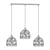 Modern Crystal LED Dining Chandelier 3D model small image 2