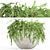 Modern Indoor Plant Set 09 3D model small image 4