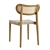 Elegant Colin Dining Chair 3D model small image 2