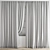 Polygonal Curtain Model Set 3D model small image 3