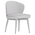  Modern Fargo Dining Chair Furniture 3D model small image 7