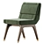 Modern 2017 CARON Chair 3D model small image 2