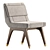 Modern 2017 CARON Chair 3D model small image 3